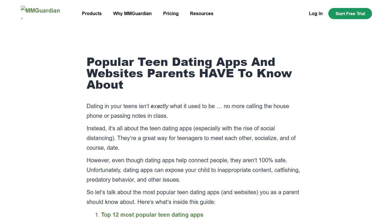 12 Teen Dating Apps Parents Should Know About
